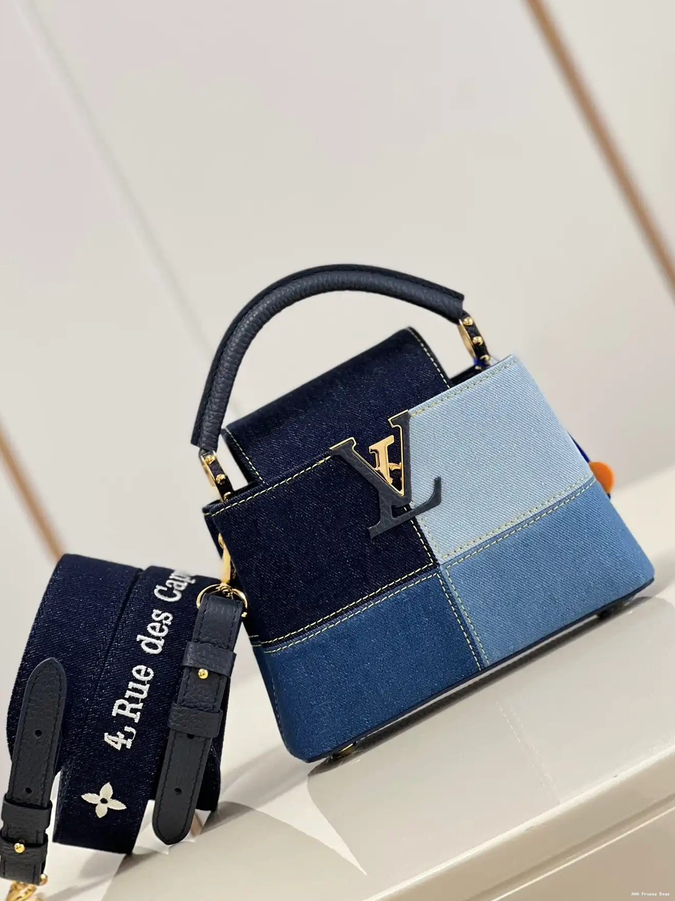 AAA Pruses Bags LOUIS CAPUCINES VUITTON MINI 0516